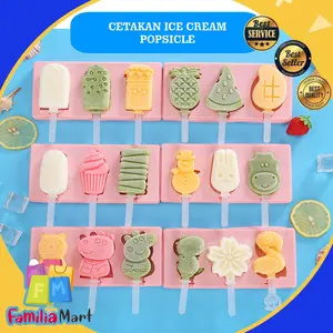 CETAKAN ES KRIM SILIKON STIK ES KRIM CETAKAN ICE CREAM POPSICLE silicone  kitchenware