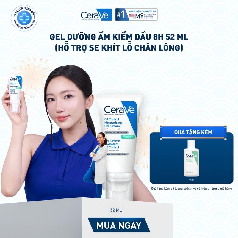 DEAL HOT Kem dưỡng ẩm & kiềm dầu dành cho da dầu và da hỗn hợp. Gel dưỡng ẩm kiềm dầu 8h giúp phục hồi chuyên sâu giữ da ẩm mịn suốt 48 giờ. DÙNG CHO DA MẶT_ Chăm sóc da_Kem & Sữa dưỡng thể_Skincare cho Nam và Nữ