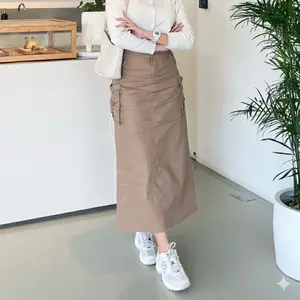 Rok Cargo Wanita Bahan Katun Twill Sonya Skirt