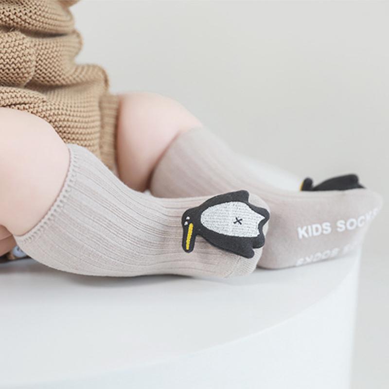 Product Introduction of Cute Cartoon Baby Socks Autumn Winter Breathable Cotton Newborn Boy Girl Middler Sock Anti-slip Comfortable Infant Floor Sock 17