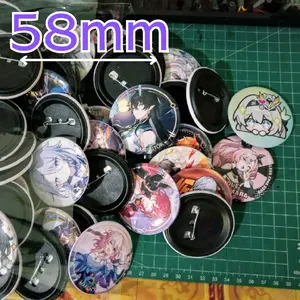 Pin Peniti Cutom 58mm Murah Satuan dengan Desain Kustom