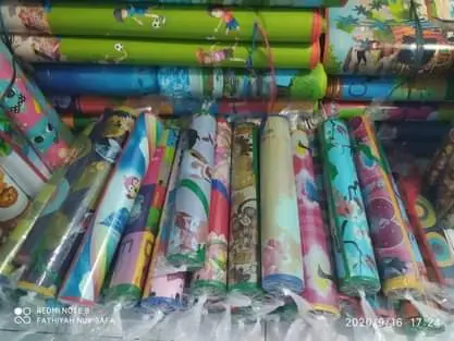 karpet sajadah 120 x 60 1,5- 2mili tikar lantai anak karakter bahan eva empuk anti licin Waterproof Carpet