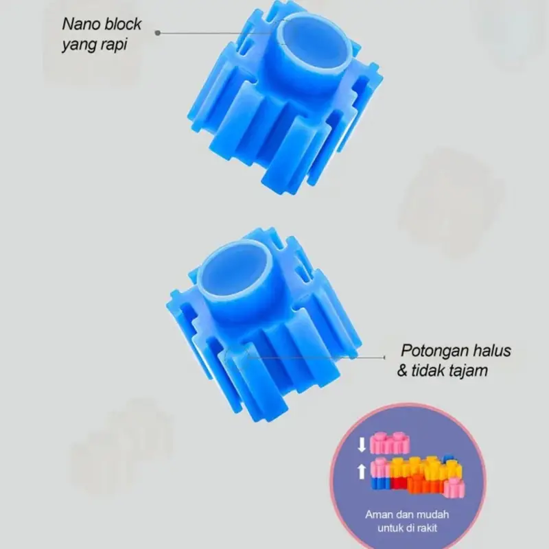 SMY Nano Block Shinchan Mainan Anak Mini Bricks Education Toys Balok Susun Puzzle Hadiah Koleksi 3D 7