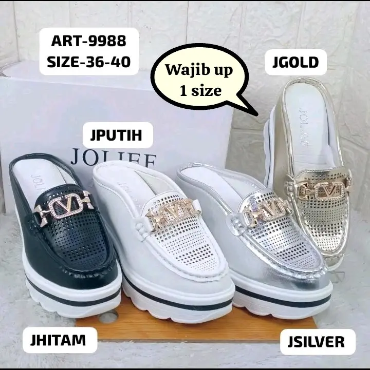 9988 SANDAL WEDGES IMPORT WANITA JOLIEF