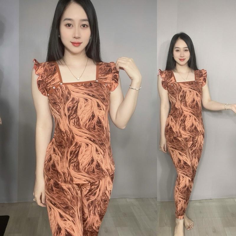 - Đồ bộ thiết kế thun aty tơ - quần dài ống ôm !!!