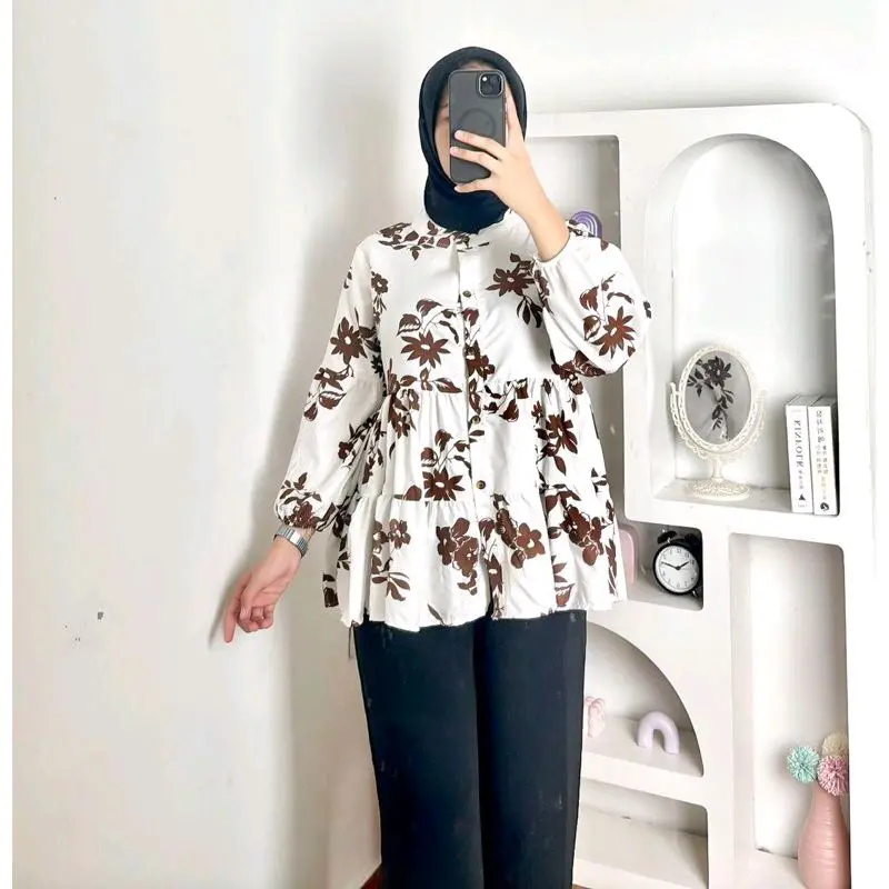 atasan wanita.atasan.wanita kekenian.atasanGFS SR CTN MIRRANI MIRSANY BLOUSE