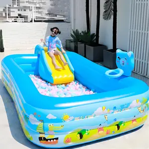 PLAYGROUND INFLATABLE SLIDE JUMBO PEROSOTAN KOLAM ANAK JUMBO