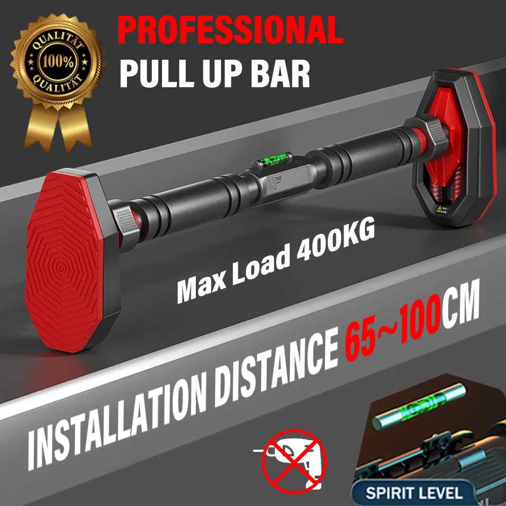 Pull Up Bars, Portable Home Chin Up Fitness Equipment, Pull Up Bar No Drilling, Load Bearing 400KG