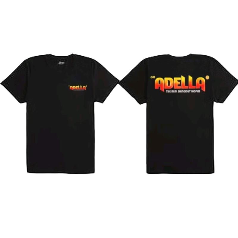 Kaos pria wanita orkes musik dangdut adella 0