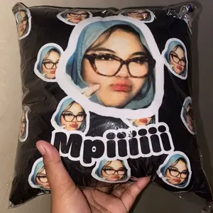 Bantal Foto Custom Printing Face Pattern
