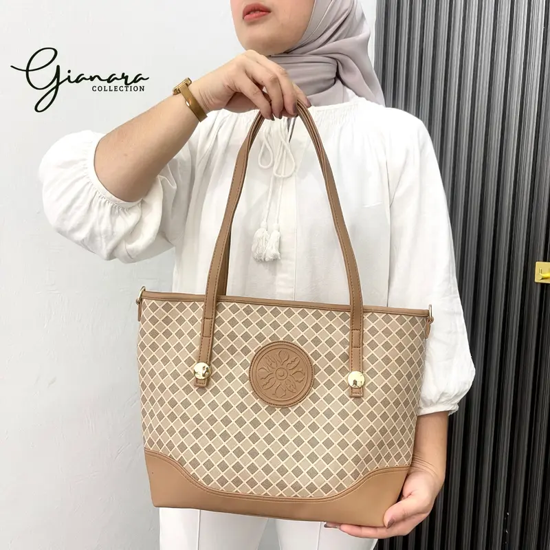 Gianara collection Tas Wanita Tas totebag wanita motif cantik kode Lily 4