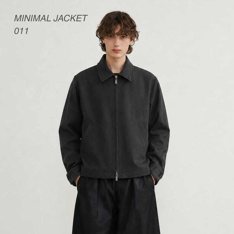 IMP - Minimal Zip Jacket 011 - Áo khoác zip form regular fit