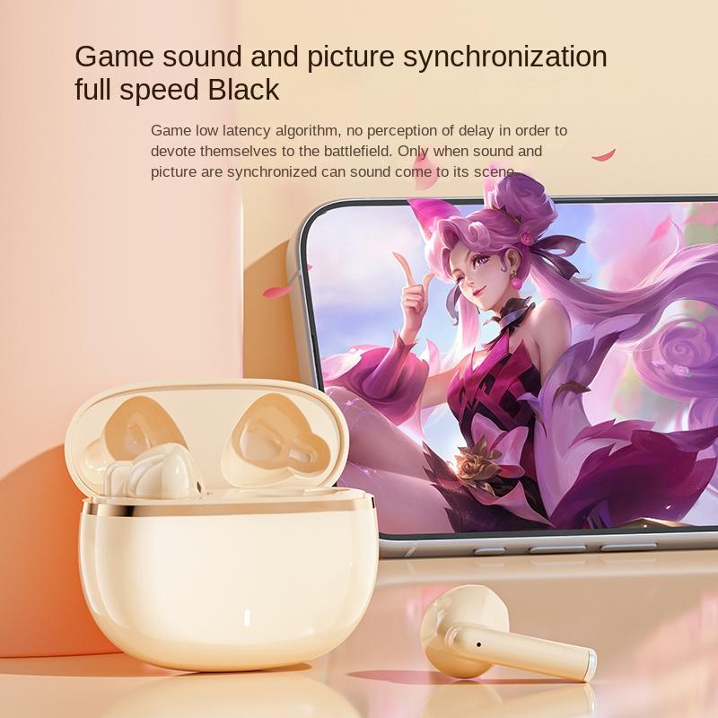 Product Introduction of True wireless Bluetooth headset Comfortable lightweight wear sports long battery life standby high sound quality Audio Earbud Electronic 6