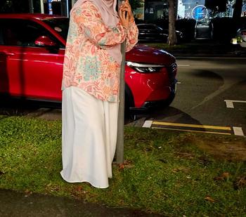 Product Review of 2025 NEW Ladies' Family Parent Child Shirt Women's Paisley Print Shirt Retro and Elegant Tops for Older Women Fashionable and Casual Muslim Shirts for Outdoor Travel Oversize Women's Shirts from M**Z 0