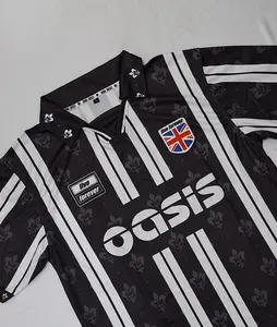 Flash Dash Jersey Band Jersey OASIS BLACK Black Jersey Futsal Jersey Vintage Olahraga Pria Sport Baju