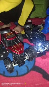 Product Review of tatajoy Mainan mobil remote control off-Road Climbing Car RC Rock Crawler RC 1:22 Mobil Alloy Climbing Car mobil mobilan anak 4WD Powerful 2.4Ghz dengan Lampu Baterai Ban Kontrol Toys mobil remote control from M**a 0