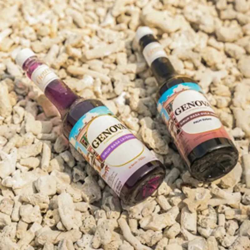 Genova - Syrup Lychee 750ml - Sirup Minuman Rasa Leci 2