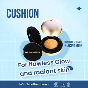 CUSHION GLOWING  FLAWLESS WF SOLUTION (FREE LIPCREAM)