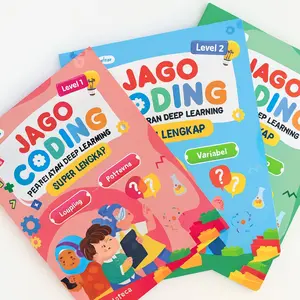 Buku Anak Paud / TK Jago Coding untuk Anak 4+ Pendekatan Deep Learning Super Lengkap