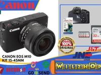 Gambar Camera canon eos M10 kit 15-45 dari Wilzh0p Kota Administrasi Jakarta Barat 1 Tokopedia