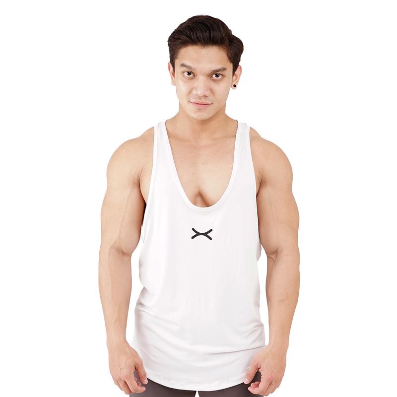 FLEXZONE Singlet - White - for Gym Running Jogging Sport FSS-021PT outdoor 0