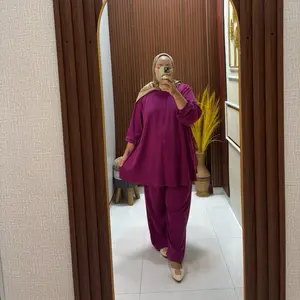 SETELAN  POLOS KANCING DEPAN