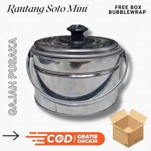 RANTANG SOTO MINI STAINLESS TEBAL Souvenir Multifungsi Kitchenware