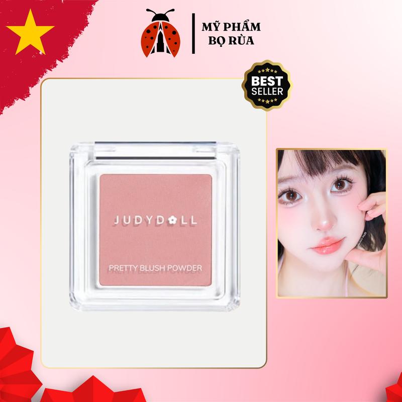 Má Hồng JUDYDOLL Màu đơn sắc Tone nude Tự nhiên 2g Trang Điểm Phấn Má má judydoll 48