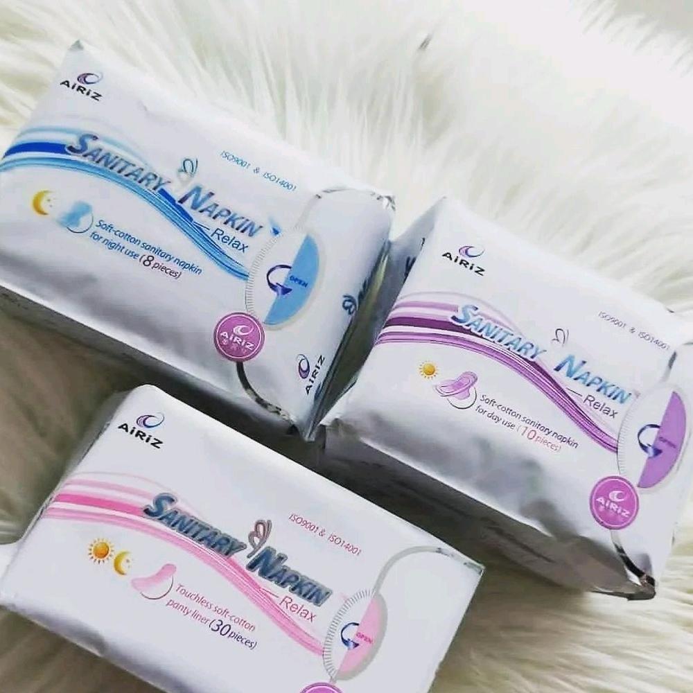 TIENS AIRIZ SANITARY NAPKIN | Pembalut & Panty Liner Herbal Bebas Alkohol Tanpa Pengharum Keputihan - PEMBALUT AIRIZ DAY