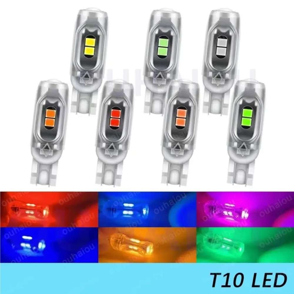 1pc T10 W5W LED Fast Blinking Tum Signal Bulb, Led Flash Strobe Bulb   Socket for Motorcycles and Cars, for Interior Parking License Plate Reading Signal Light  Eyecatchingly Bright  12V Car Tail Light