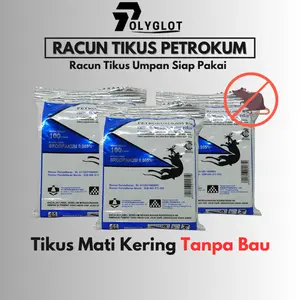 PETROKUM Racun Tikus Mati Kering Tanpa Bau