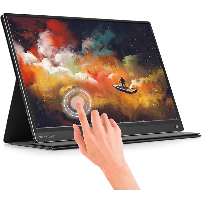 [Pepper Jobs] XtendTouch IPS 15.6” Portable Touch Monitor / Screen with 10800mAh capacity [XT1610F] 1