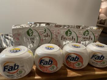 Product Review of Fab 4in1 Laundry Capsules 24 Pods / 30 Pods x 2 Tubs from S**2 2