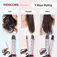 Gambar Tescom Catokan Pengeriting Rambut 3 ways Hair Iron NTIR1650 - pink dari Tescom Indonesia Kota Bekasi 4 Tokopedia
