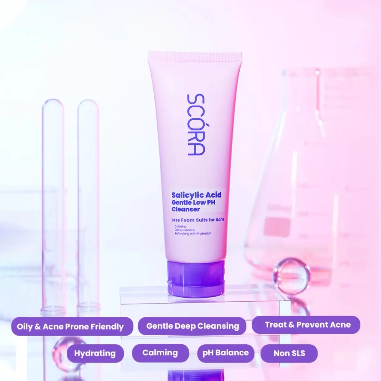 Scora Salicylid Acid Gentle Low pH Cleanser