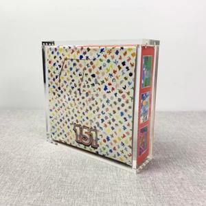 注目 5mmアクリル製ディスプレイケース、日本語版ブースターボックス対応、カード収納に最適、持ち運び可能、コレクター向け、人気商品