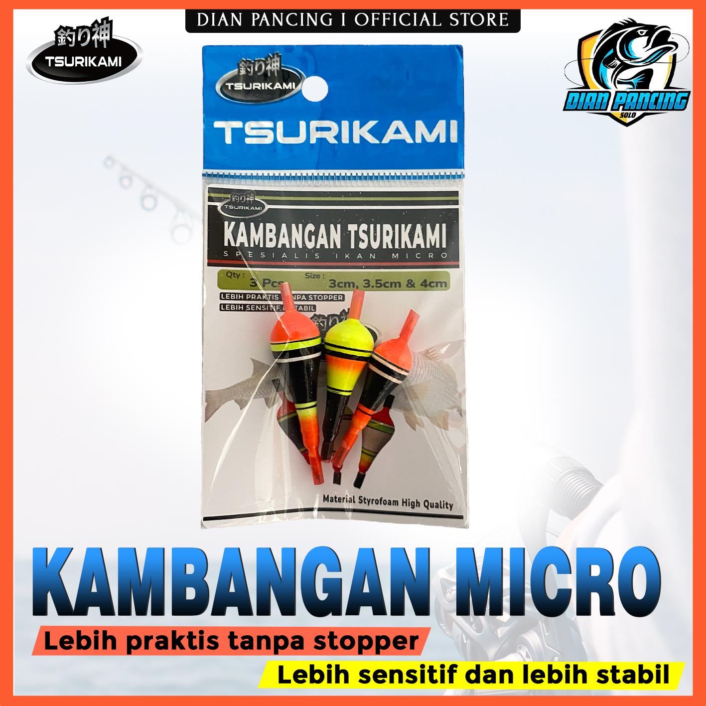 Kambangan Spoon Tsurikami Micro Fishing ISI 3 -  Umpan Mancing Mikro Pancing Bawal