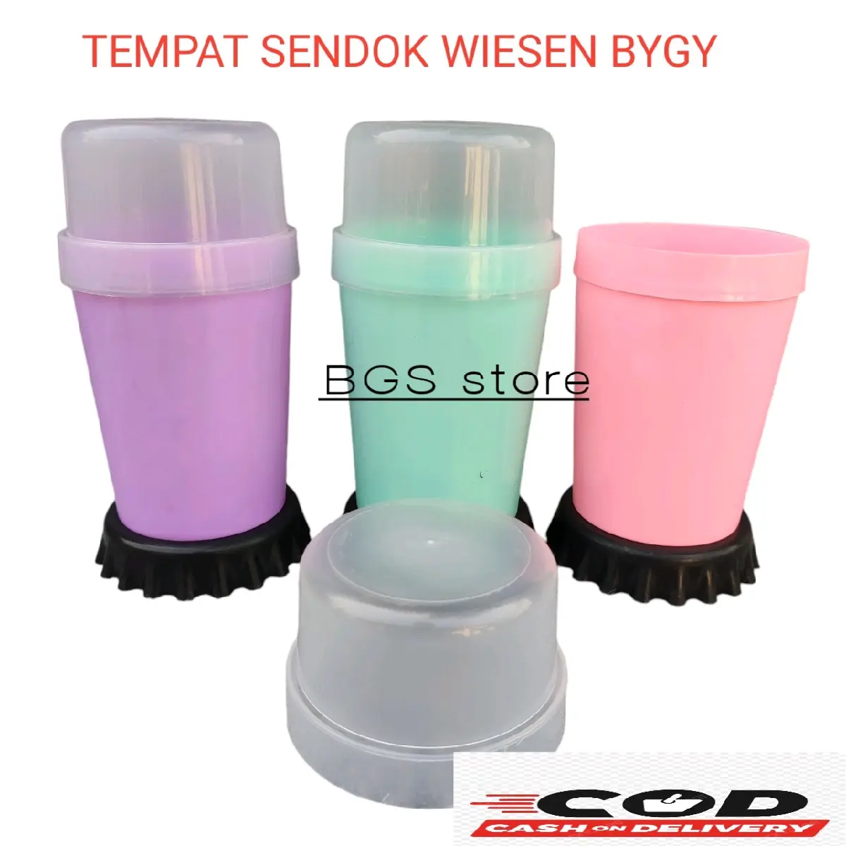 Tempat Sendok Tutup Wiesen Plastik Murah/Botol Minum Plastik Thumbler Keiko Viola 750Ml