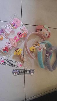 Product Review of DP137 Bando Boneka Karakter Kartun Jepang Lucu Bando Anak Aksesoris Rambut Bandana Headbands Fashion Jepit Poni from b**a a** 1