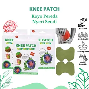 (HEMAT) 3 BOX 30 PCS - Koyo Lutut Knee Patch Pereda Pegal Linu dan Nyeri Otot Masker Kaki Foot Hand