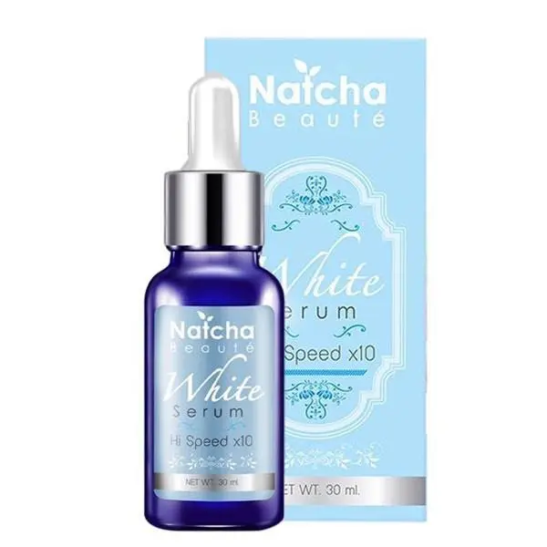 whitening Serum Natcha White Serum High Speed x10 READY STOCK 30ml Fragrance Free All Skin Types