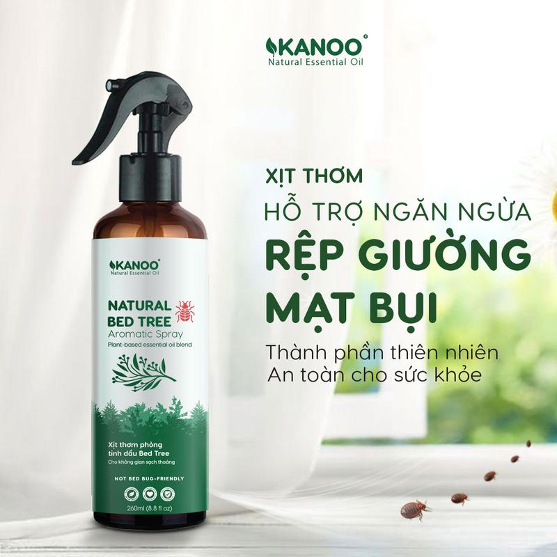  Bình Xịt Thơm Phòng Hỗ trợ ngăn ngừa Mạt Bụi Rệp Giường Ve Bọ KANOO Thành Phần Từ Thảo Dược Tự Nhiên. Chai Xịt Thơm Phòng Khử Mùi Hỗ Trợ Đuổi Côn Trùng 