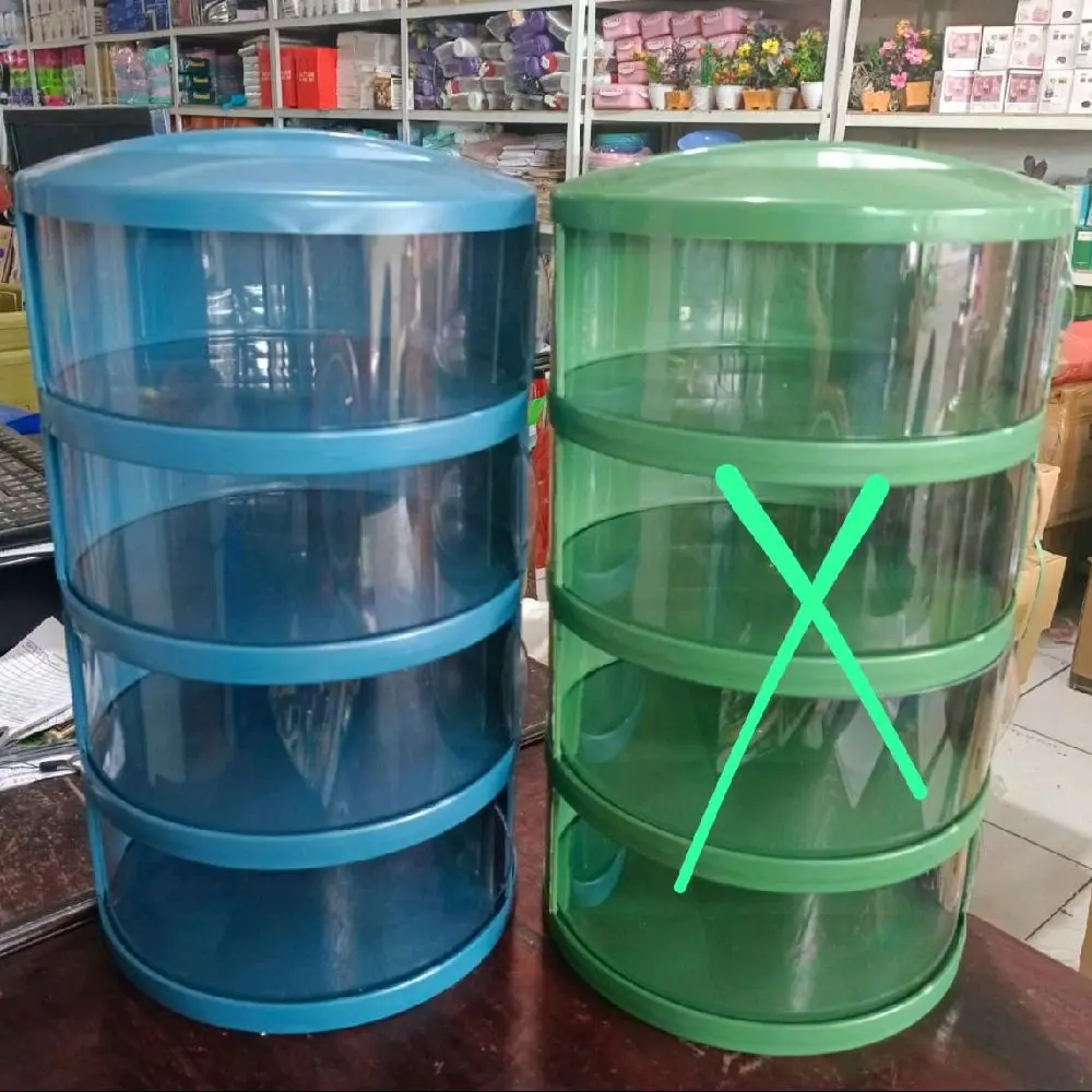 Tudung saji susun plastik                .