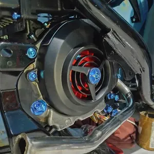 Jalu stang titanium model slim / bandul stang titanium model slim / bandul stang original titanium made in vietnam