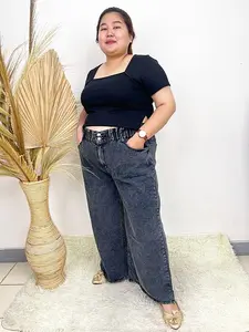 Atlanta Cullote Pants by Superjeans - Celana Panjang Jeans Wanita - Non Stretch - Normal & Big Size