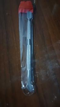 Product Review of Alat Pendorong Kulit Kutikula Nail Pembersih Kuku Kutikula Pusher Manicure Cuticle Pusher Stainless Steel from L**n 0