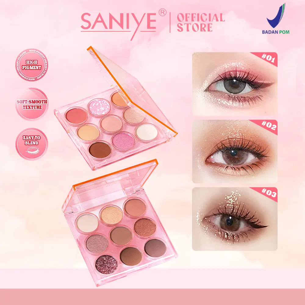 SANIYE KOL Eyeshadow Pink Nude Palette E0949