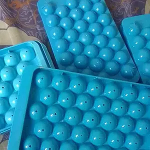 Grove Maison Cetakan Es Batu Bulat 33 Lubang Buat Es Batu / Cetakan Agar Bulat
