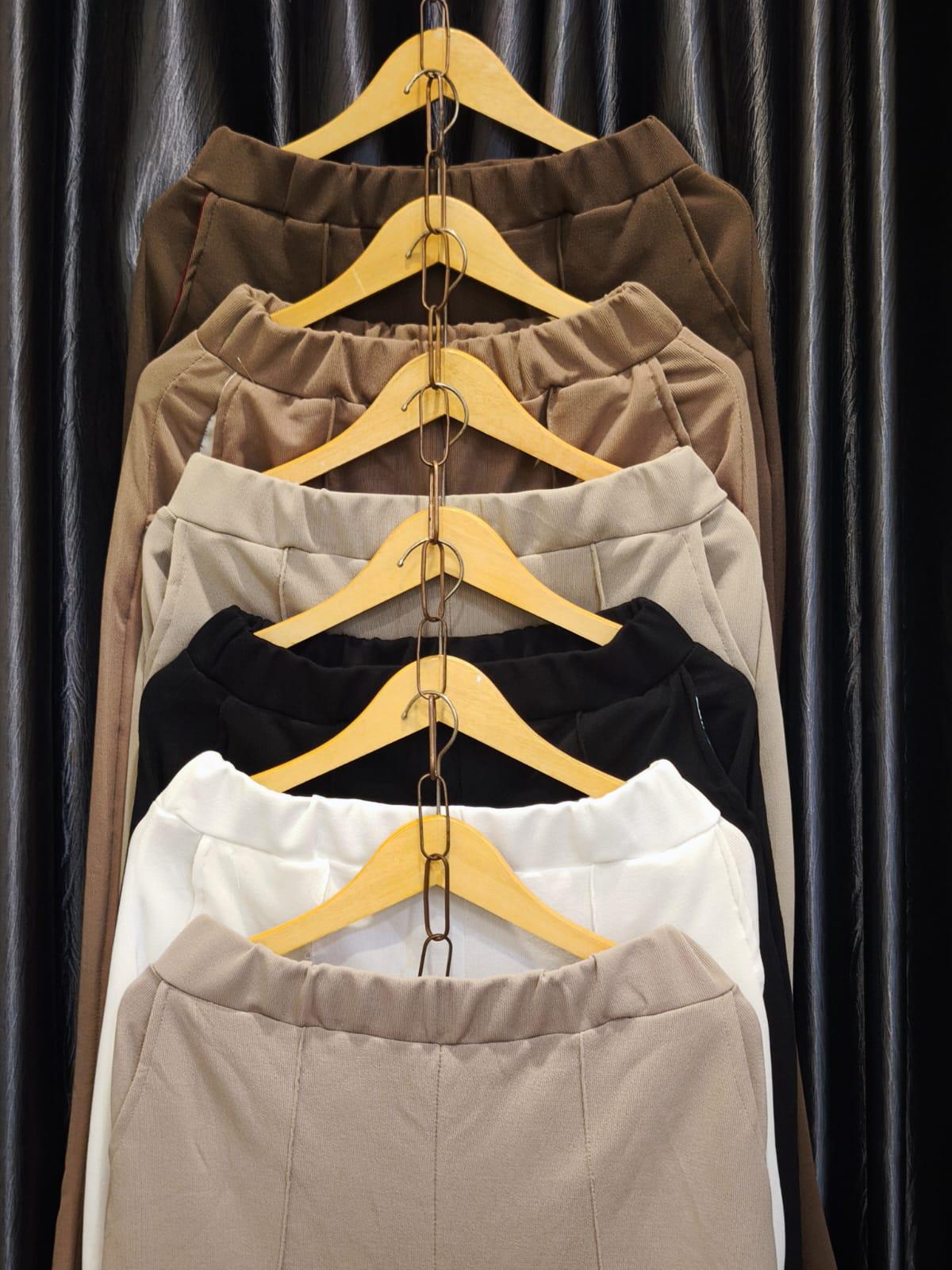 trend celana kuncup KENITE JAPAN strech cut Wanita Bawahan Panjang Kancing Cutbray Kaki Nyaman Santai