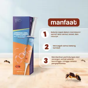Gel Anti Semut Khusus Bunuh Semut Kepala Besar, Semut Kuning, Semut Bau, Semut Hitam, Mampu Membunuh Hingga ke Sarang, Cocok Untuk Rumah Tangga-1